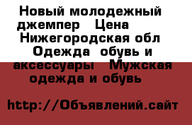 Новый молодежный  джемпер › Цена ­ 600 - Нижегородская обл. Одежда, обувь и аксессуары » Мужская одежда и обувь   